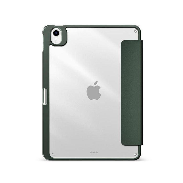 eSTUFF NEW YORK Mirror Pencil Case for iPad 10.9 10th gen 2022 - Dark Green/Clear - W127083994