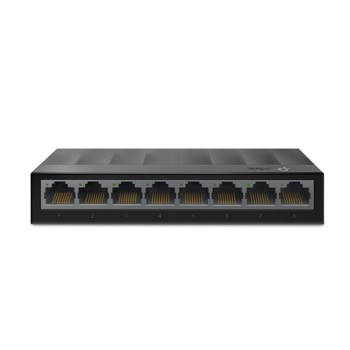 TP-Link LS1008G network switch Unmanaged Gigabit Ethernet (10/100/1000) Black - W127208603
