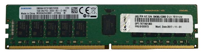 Lenovo 16 GB 1 x 16 GB DDR4 3200 MHz ECC - W127209682