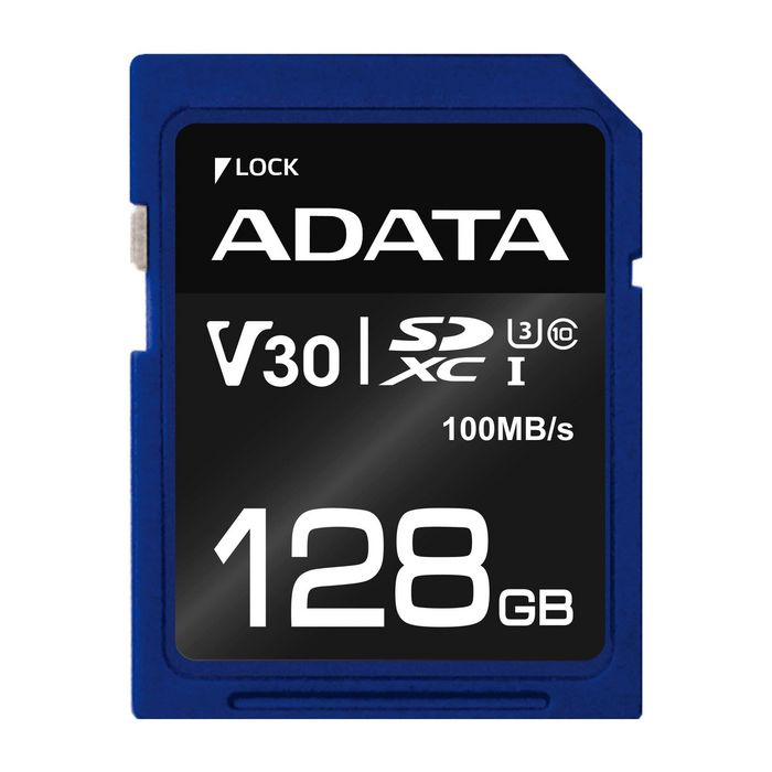 ADATA 128GB SDXC UHS-I U3 V30S - W127209937