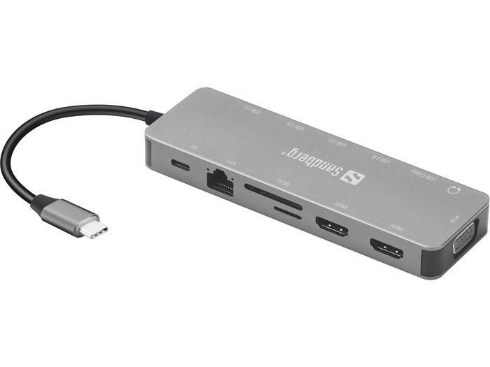 Sandberg USB-C 13-in-1 Travel Dock - W127090705