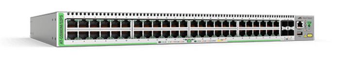 Allied Telesis AT-GS980M/52PS-50 Managed L3 Gigabit Ethernet (10/100/1000) Power over Ethernet (PoE) Grey - W127209960