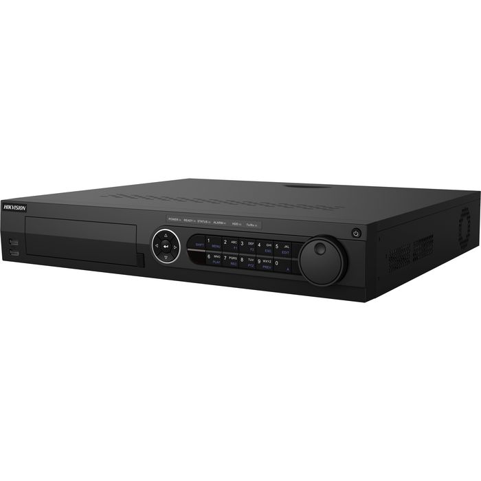 Hikvision Grabador de vídeo DVR 16 canales 5en1 AcuSense 5M MD 2.0 HDMI/VGA 4HDD 1.5U - W127225666
