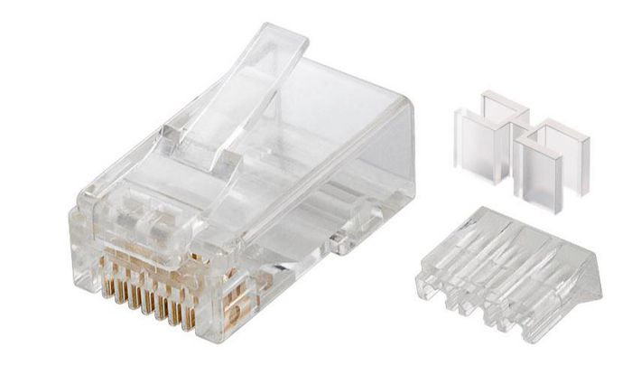 MicroConnect Modular Plug RJ45, 10 pcs - W124690200
