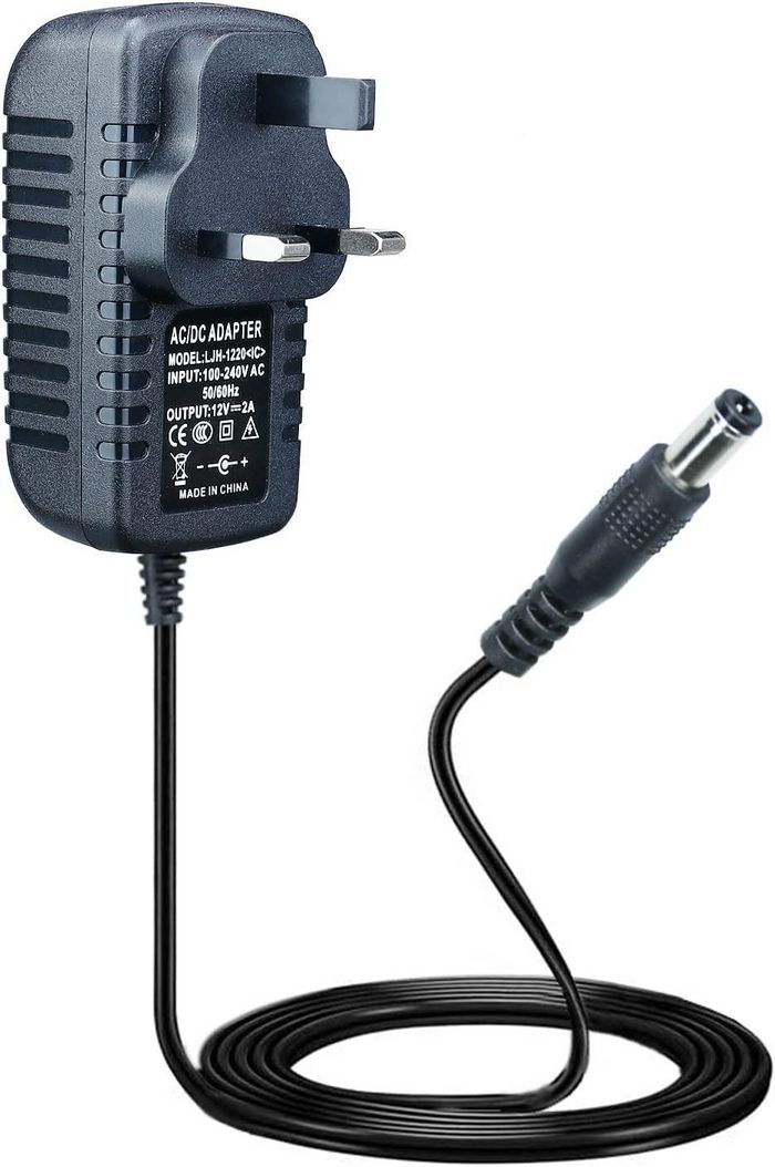 CoreParts Power Adapter 24W 12V 2A Plug: 5.5*2.5 UK Wall - W127167651