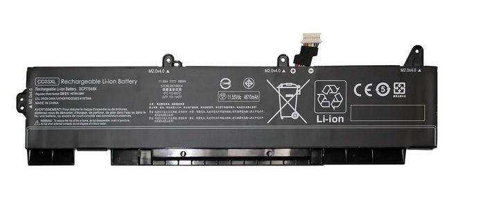 CoreParts Laptop Battery for HP 56Wh Li-ion 11.55V 4850mAh Black for HP Elitebook 850 G7, G8, HP Elitebook 855 G7, G8 - W127270603