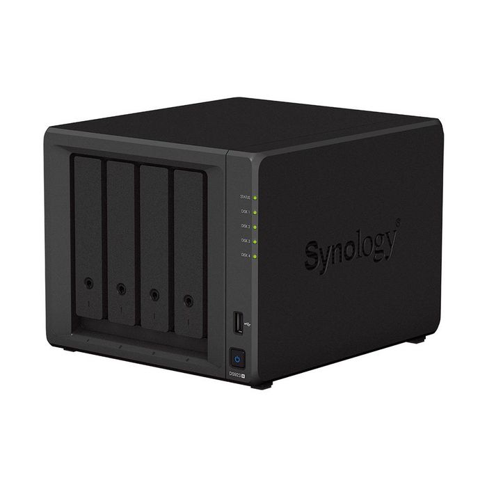 Synology DiskStation, 4-BAY, NAS/storage server Tower Ethernet LAN Black R1600, 4GB RAM - W127159121