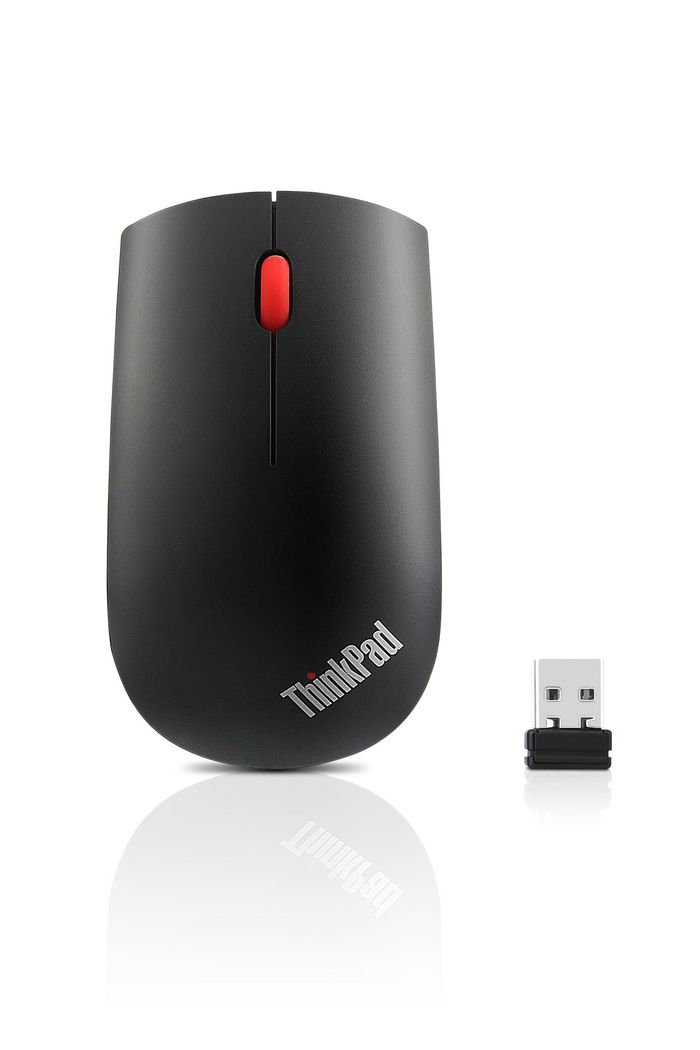 Lenovo Wireless Optical Mouse, 1200 dpi, scroll, 2.4 GHz, 3 buttons, 60g, 61x106x33mm - W124922011