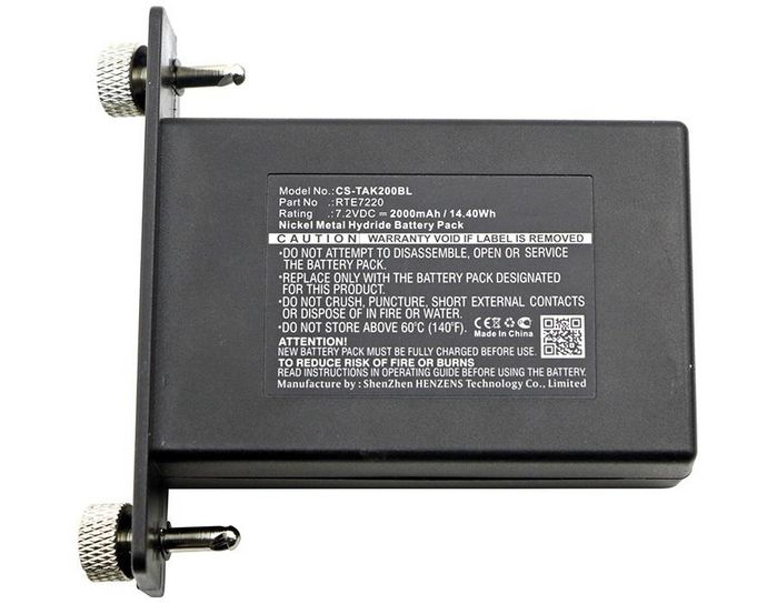 CoreParts Battery for Crane Remote Control 14.40Wh Ni-Mh 7.2V 2000mAh Black for Schwing Crane Remote Control Betonpumpe AK2 - W125990147