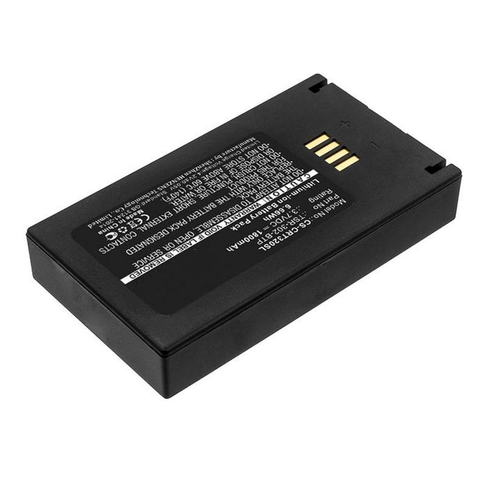 CoreParts Battery for Remote Control 6.66Wh Li-ion 3.7V 1800mAh Black for Crestron Remote Control TSR-302, TSR-302 Handheld Touch Screen - W125993849
