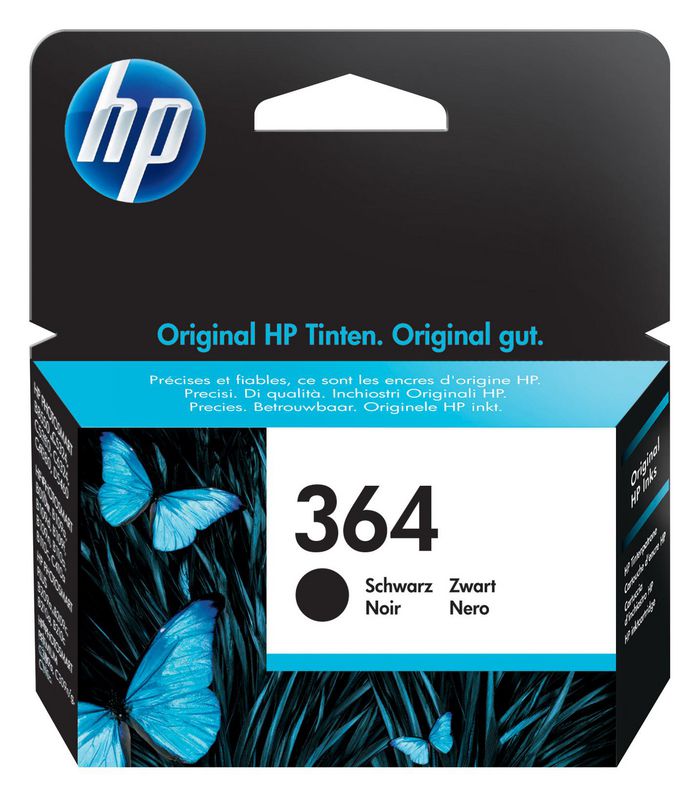 HP 364 Black Original Ink Cartridge - W124846876