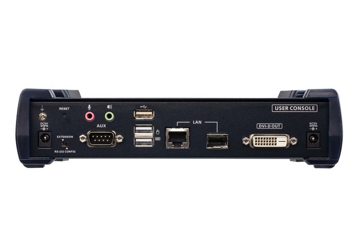 Aten Bundle (2Tx & 1Rx) USB 2K DVI-D Dual Link KVM over IP Extender with USB Peripheral Support, Local Console, Power/LAN Redundancy (SFP Slot), RS-232 Control and Audio - W127285122
