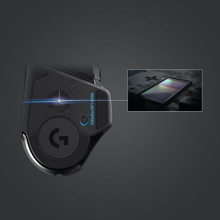 Logitech G G502 Lightspeed mouse Right-hand RF Wireless 25600 DPI - W127293825
