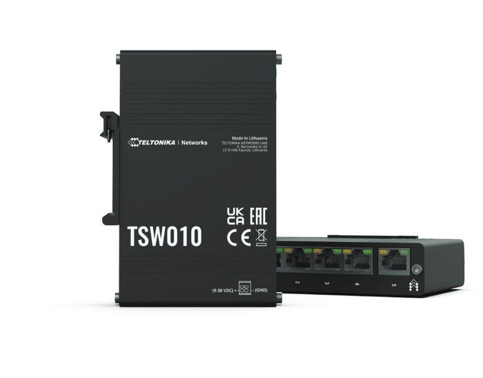 Teltonika TSW010 DIN RAIL SWITCH - W127222072