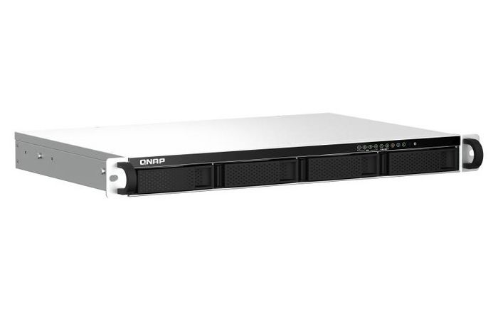 TS-464U-8G, QNAP 1U 4-Bay rackmount NAS, 8GB RAM onboard (not ...