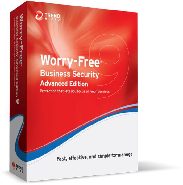 Trend Micro Worry-Free Advanced: Renew,  11-25 User License - W127349747