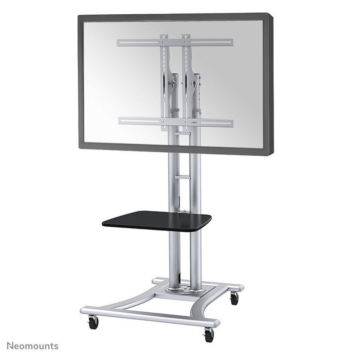 Neomounts by Newstar Neomounts by Newstar Mobile Monitor/TV Floor Stand for 27-70" screen, Height Adjustable - Silver - W124383519