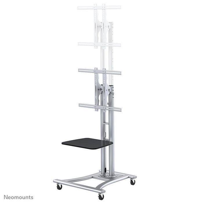 Neomounts Neomounts by Newstar Mobile Monitor/TV Floor Stand for 27-70" screen, Height Adjustable - Silver - W124383519