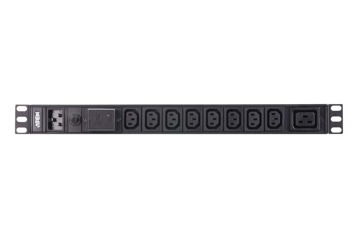 Aten 9-Outlet 1U Basic PDU with Surge protection (16A) (8x C13, 1x C19) - W127285132