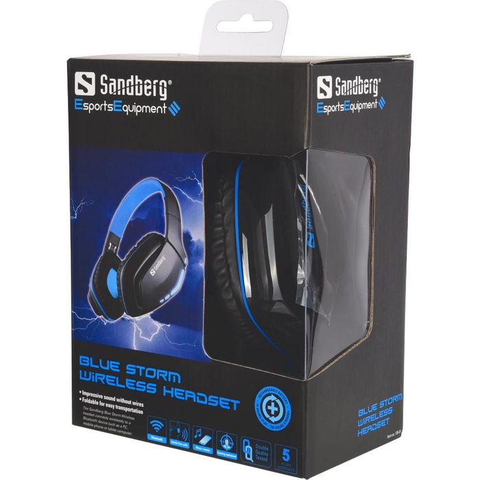 Sandberg Blue Storm Wireless Headset - W124500286