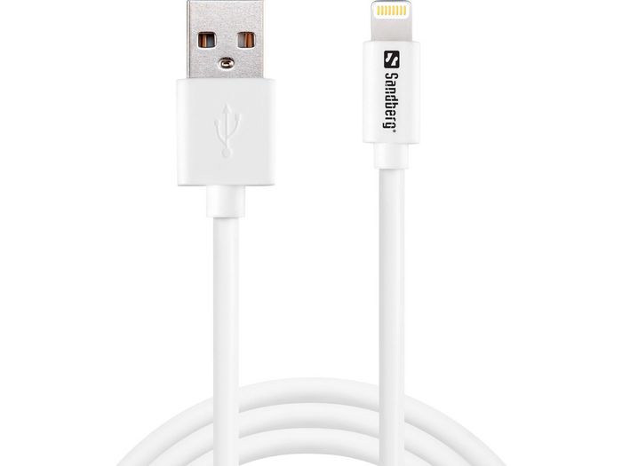 Sandberg USB>Lightning MFI 1m White - W124815193