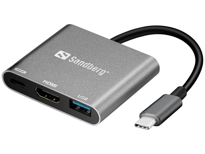 Sandberg USB-C Mini Dock HDMI USB - W124587053