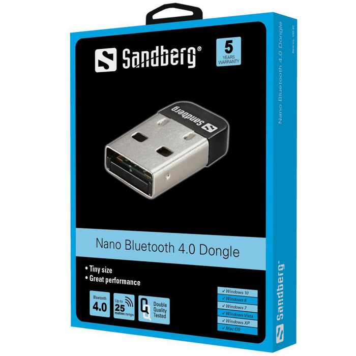 Sandberg Nano Bluetooth 4.0 Dongle - W124400594