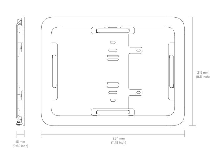 Heckler Design Wall Mount MX for iPad 10th Generation - W127378956