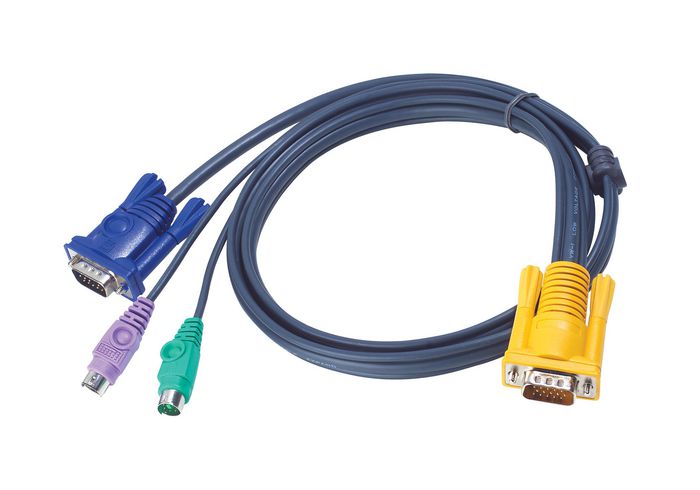 Aten Câble KVM 6m PS/2 avec SPHD 3 en 1 - W124307863