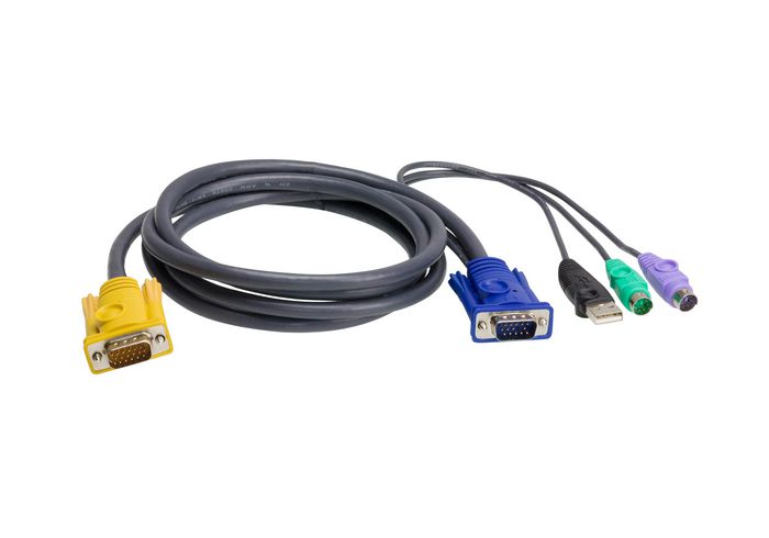 Aten Câble KVM USB 3m PS/2 - W124391424