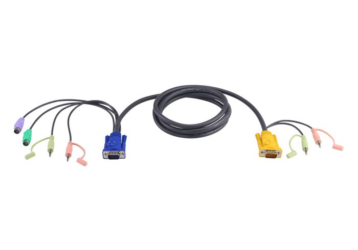 Aten Câble KVM 3m PS/2 avec SPHD 3 en 1 et audio - W124991119