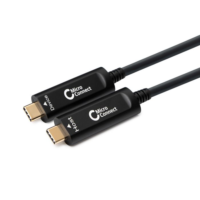 MicroConnect Premium Optic Fiber USB-C Gen2 Cable, 15m, Data & Sync Cable.NO VIDEO. - W125897734