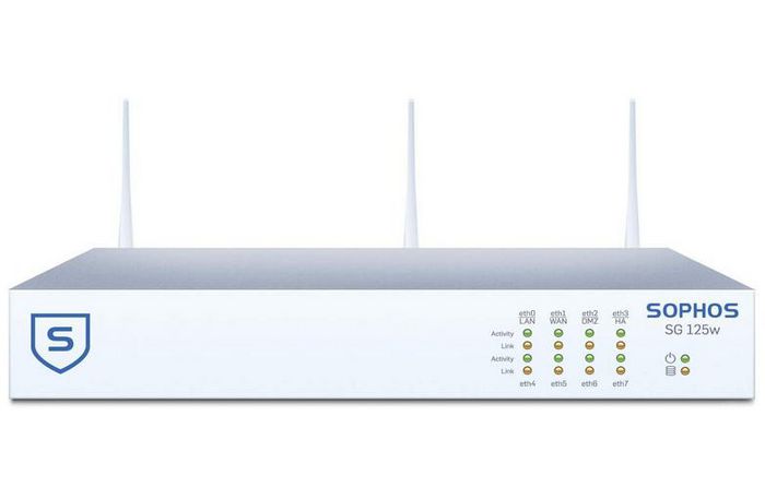 Sophos SG 125w rev.3 Security Appliance WiFi (EU/UK/US power cord) - W127315629