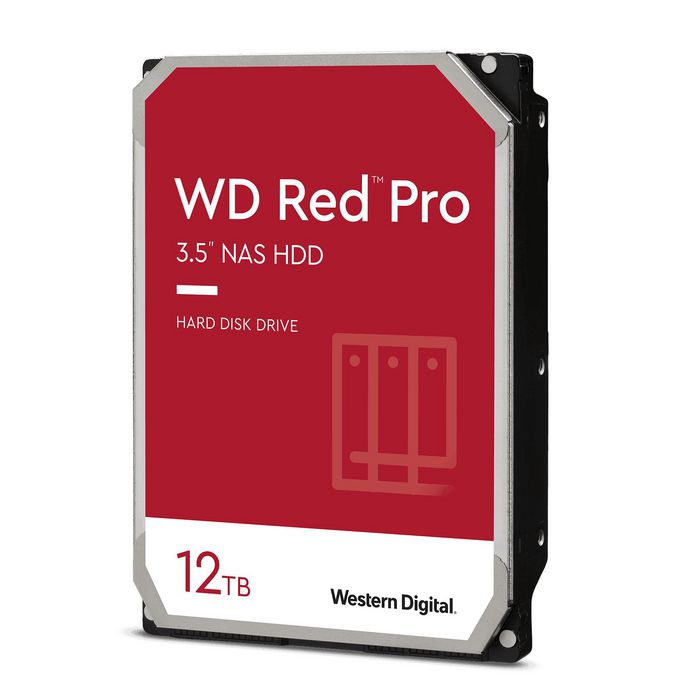 Western Digital 12TB, RED Pro 256MB, SATA 6Gb/s, 3.5-inch, 7200RPM - W124578428