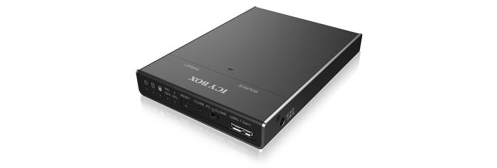 ICY BOX IB-2812CL-U3, 2x M.2 SATA B, USB 3.0 A, 120x85x15 mm - W125874933
