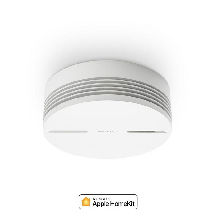 Bluetooth Low Energy Netatmo Smart Smoke Alarm offers Apple  HomeKit-compatible solution for better home protection 