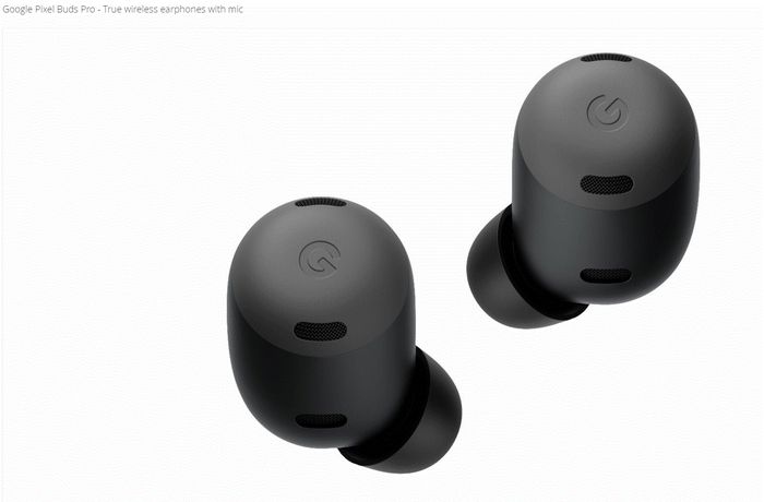 Google in-ear Bluetooth active noise cancelling charcoal - W128110390