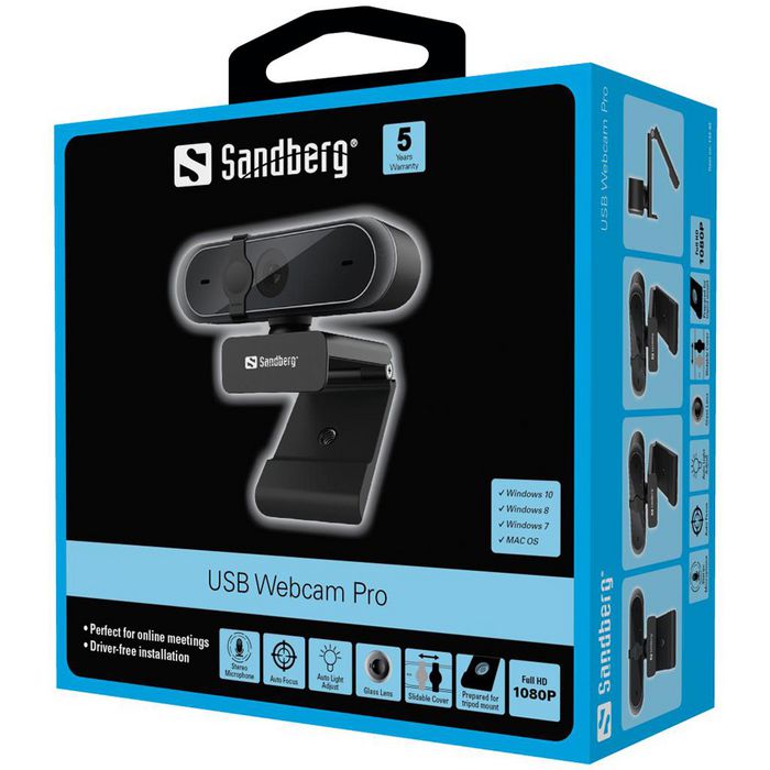Sandberg USB Webcam Pro - W125648651