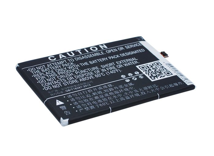 CoreParts Mobile Battery for Coolpad 9.50Wh Li-Pol 3.8VV 2500mAh Black for Coolpad Mobile, SmartPhone T2-C01, Y75, Y76, Y80C, Y80D, Y90 - W125992734