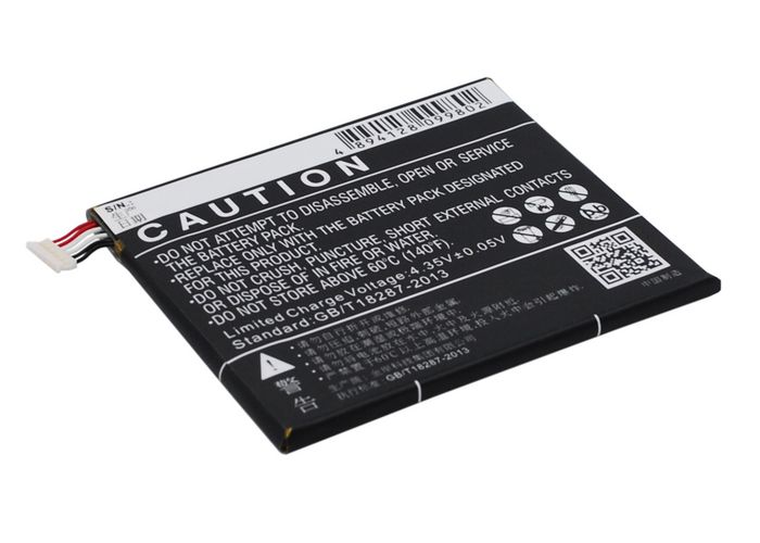 CoreParts Mobile Battery for LAVA 7.60Wh Li-Pol 3.8V 2000mAh Black for LAVA Mobile, SmartPhone Iris Pro 30 - W125993080