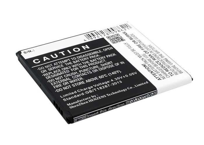 CoreParts Battery for Samsung Mobile 8.36Wh Li-ion 3.8V 2200mAh, for Galaxy Grand 3, Galaxy Grand 3 Duos, Galaxy Grand Max, SM-G7200, SM-G7202, SM-G7202D, SM-G720AX, SM-G720N0 - W125063995