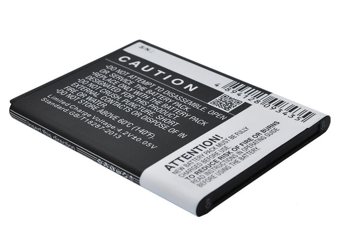 CoreParts Battery for Samsung Mobile 6.85Wh Li-ion 3.7V 1850mAh, for Aegis, BBM65TK, Galaxy Metrix 4G, SCH-i405, SCHI405LKV, SCH-i405U, Stratosphere 4G, Stratosphere i405 - W124964214