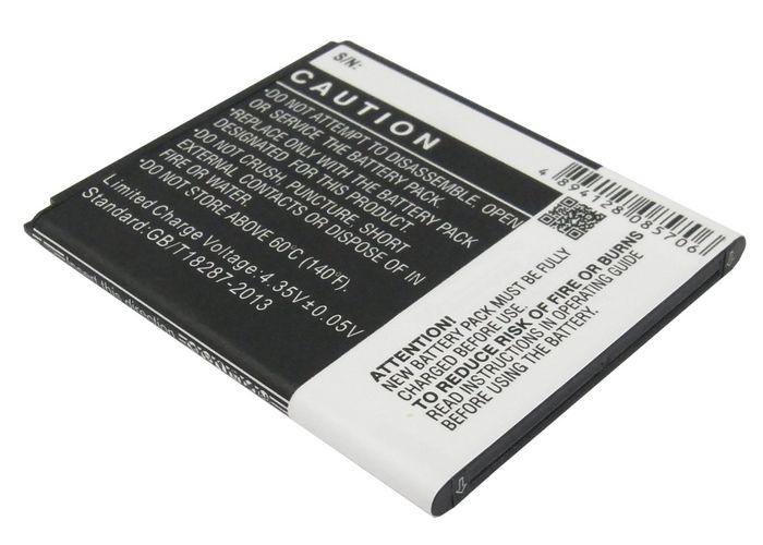 CoreParts Battery for Samsung Mobile 5.7Wh Li-ion 3.8V 1500mAh, for Galaxy Ace 2, Galaxy Exhibit, Galaxy S Duos, Galaxy S Duos 2, Galaxy Trend II, Galaxy Trend II Duos, GT-I8160, GT-I8160P, GT-S7562, GT-S7562i, GT-S7568, GT-S7572, GT-S7582, GT-S7898i, SCH-I739, SGH-T599 - W125064025