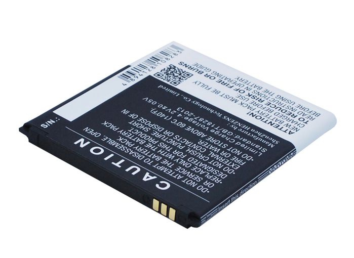 CoreParts Battery for Wiko Mobile 6.48Wh Li-ion 3.7V 1750mAh, for Cink Peax, Cink Peax 2, N310 - W125064042