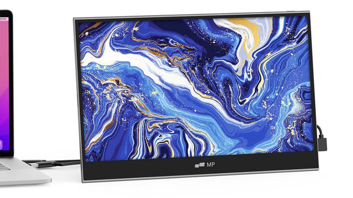 Mobile Pixels GLANCE Pro 15.6" OLED Touchscreen Monitor 16:9 16" Class 1920 x 1080, Full HD, 400 Nit, Speakers, HDMI, USB - W128150445