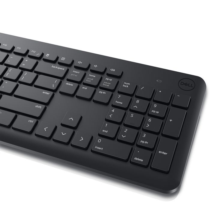 Dell Km3322W Keyboard Mouse Included Rf Wireless Us International Black - W128783892