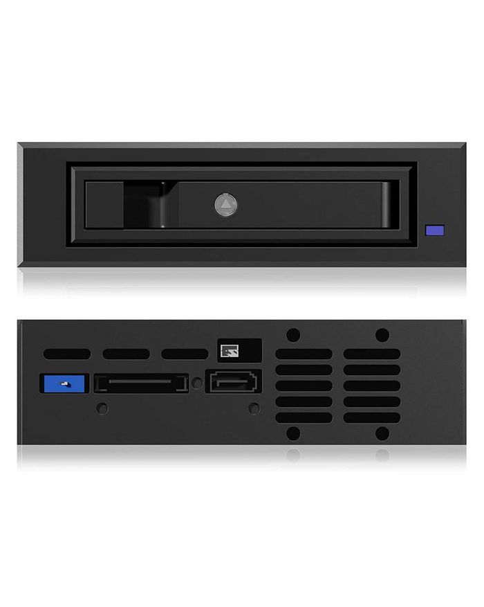 ICY BOX 3,5/2,5" SATA/SAS in 1x5,25"  Storage bay adapter - black - W125082911
