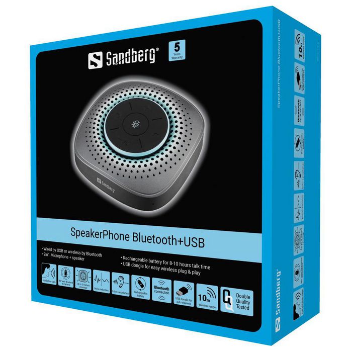 Sandberg SpeakerPhone Bluetooth+USB - W127165014