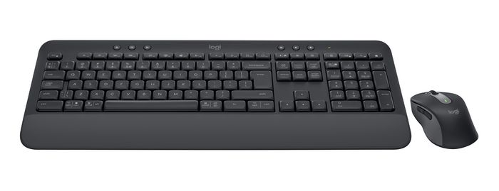 Logitech Signature MK650 Combo For Business keyboard Mouse included RF Wireless + Bluetooth QWERTY Danish, Finnish, Norwegian, Swedish Graphite - W128151042
