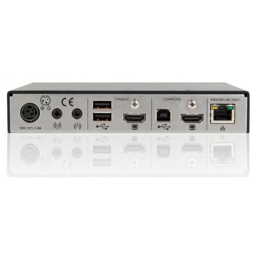 Adder Standalone KVM-over-IP unit (digital video & USB) for remote VNC access including local console port. - W128151231